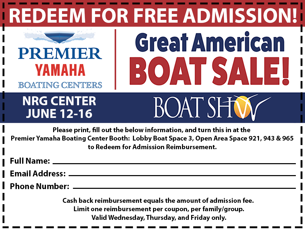 Houston Boat Show Premier Yamaha Beaumont Texas